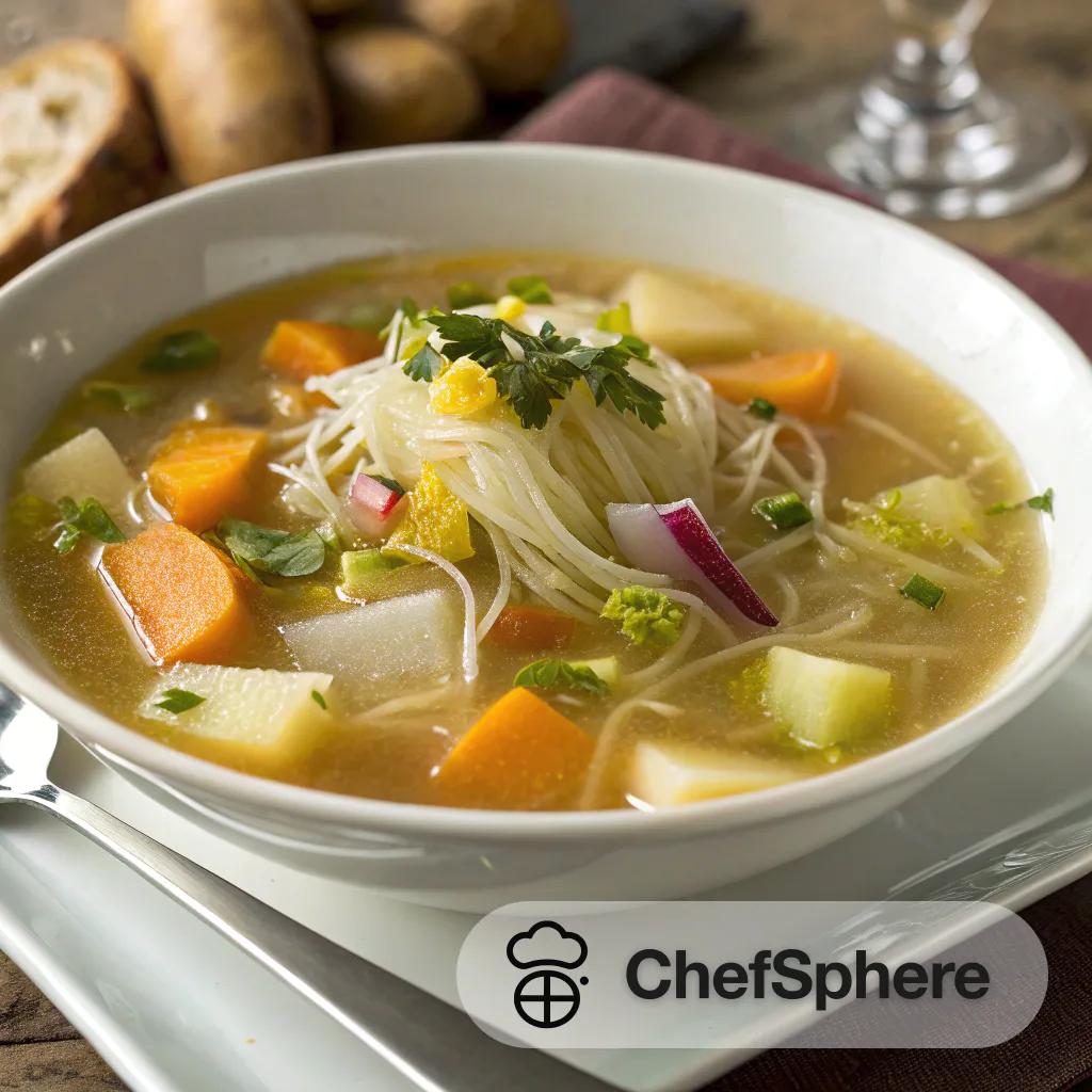 Miso Root Veggie Nourishing Soup