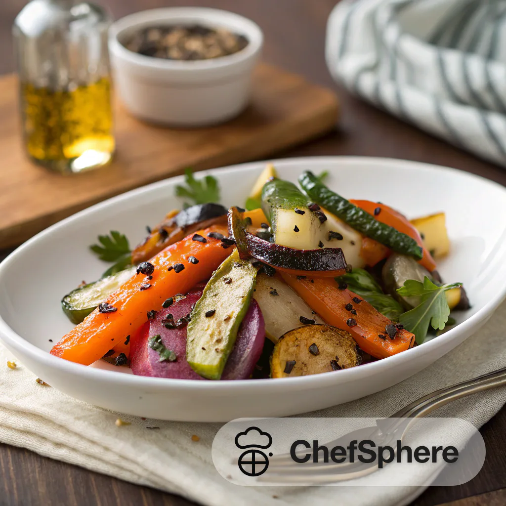 Pickled Charred Vegetable Medley