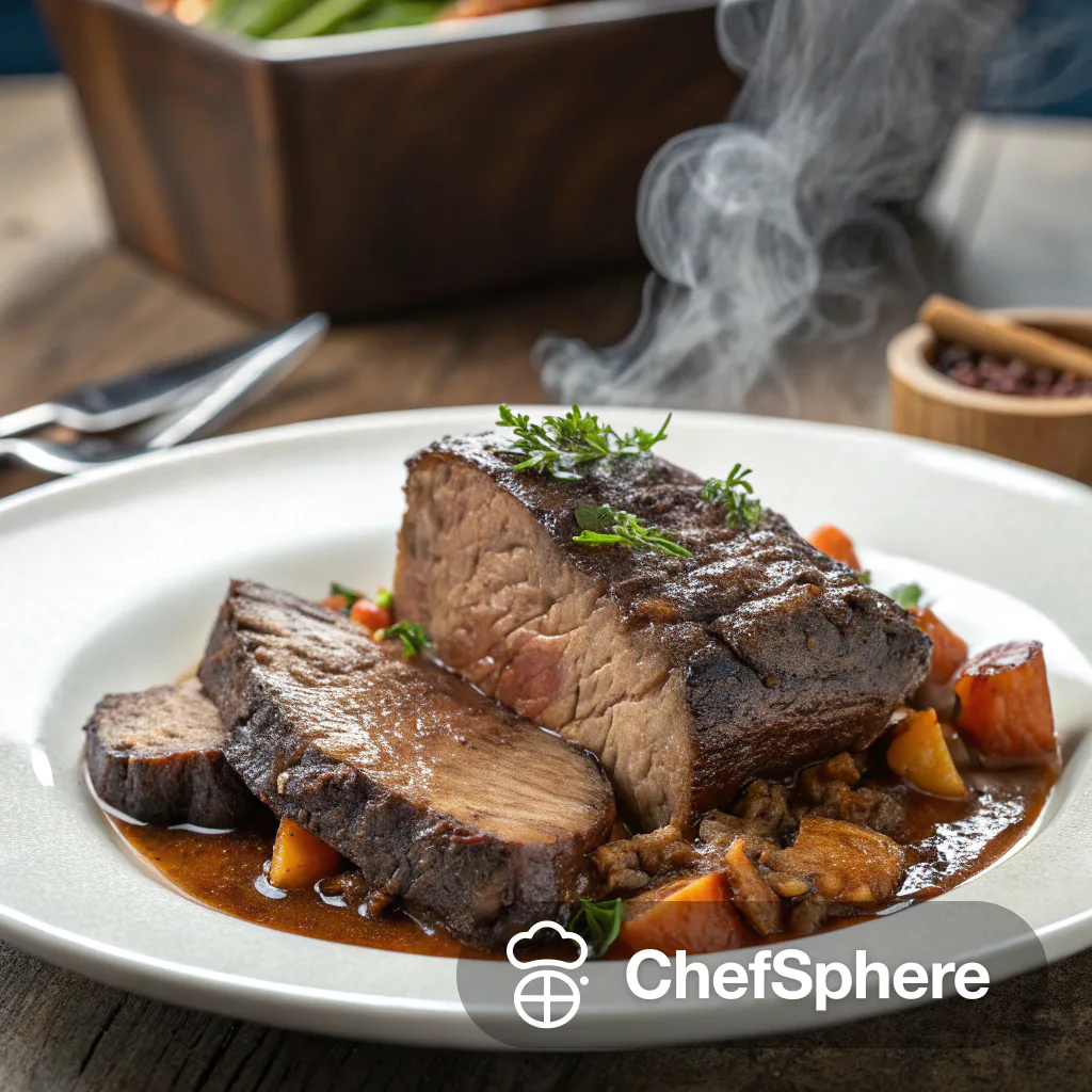 Belgian Ale Braised Tender Brisket