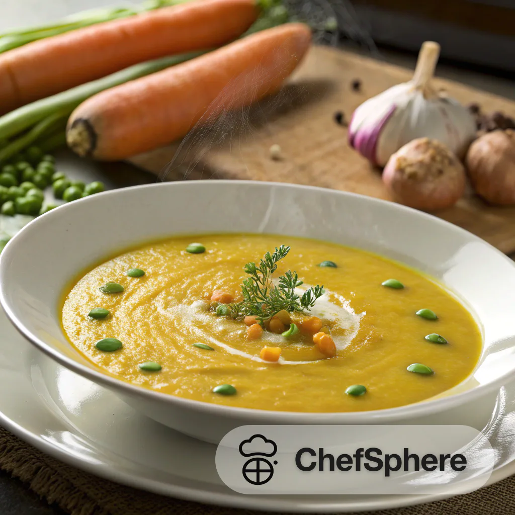 Golden Curried Pea Soup Recipe