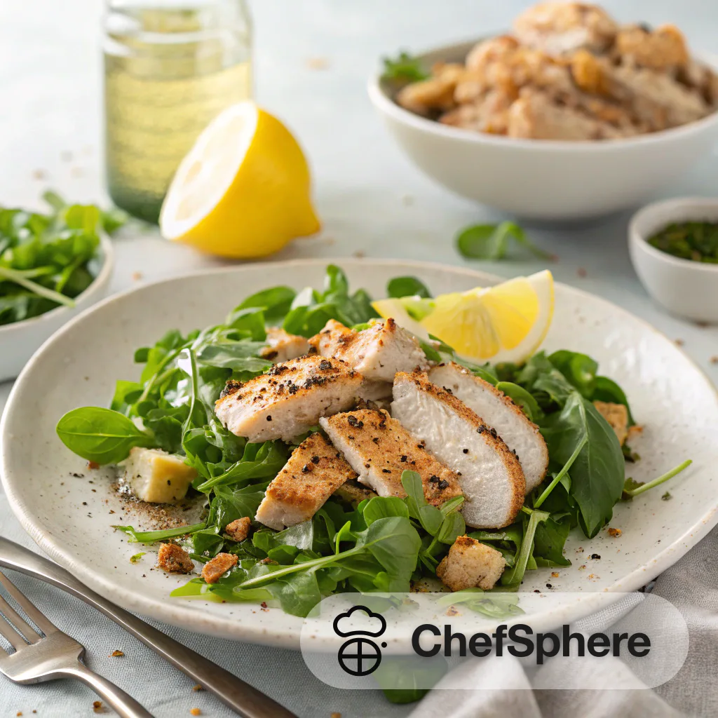 Zesty Chicken Watercress Salad Combo
