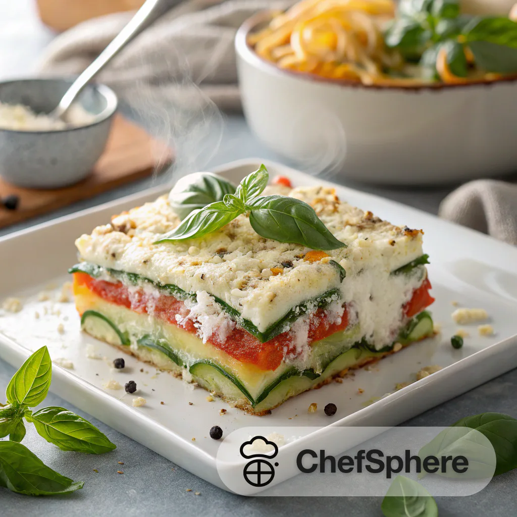 Summer Vegetable and Herb Cheese Bake