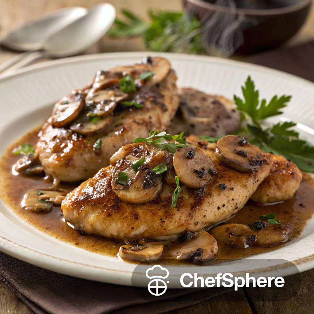 Marsala Wine Chicken Sauté Recipe
