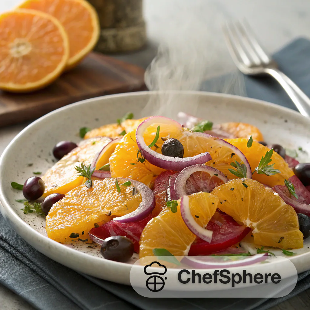Zesty Citrus Olive Salad Recipe