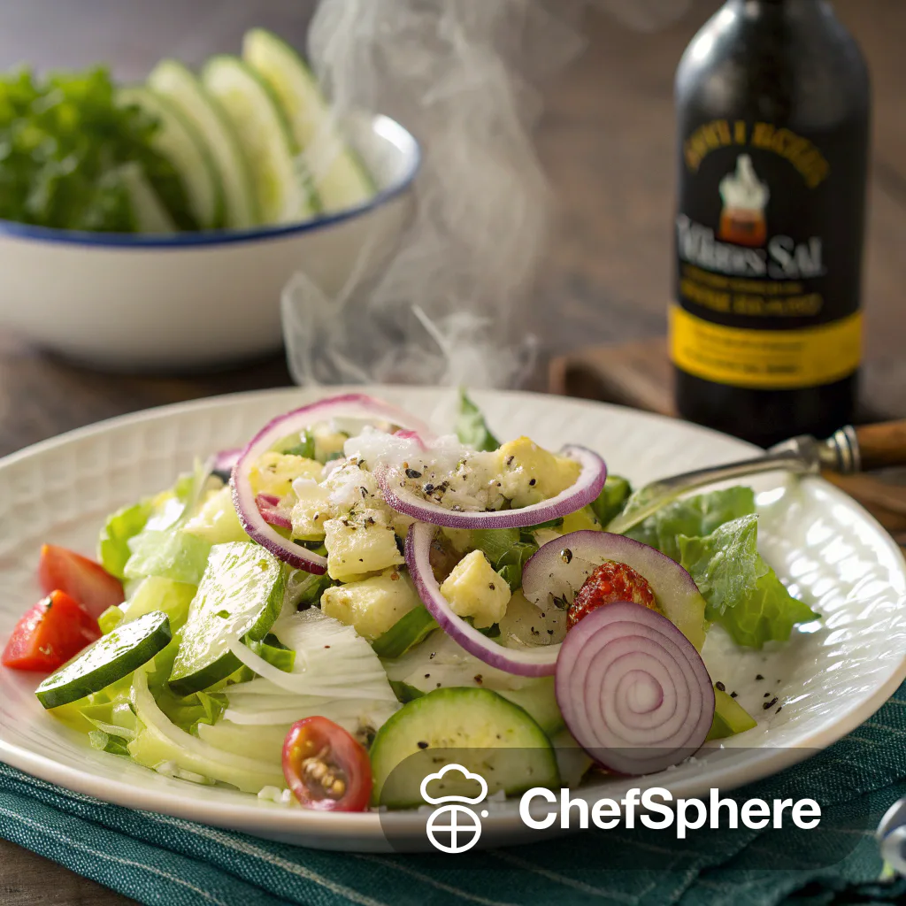 Tangy Summer Salad with Sea Salt