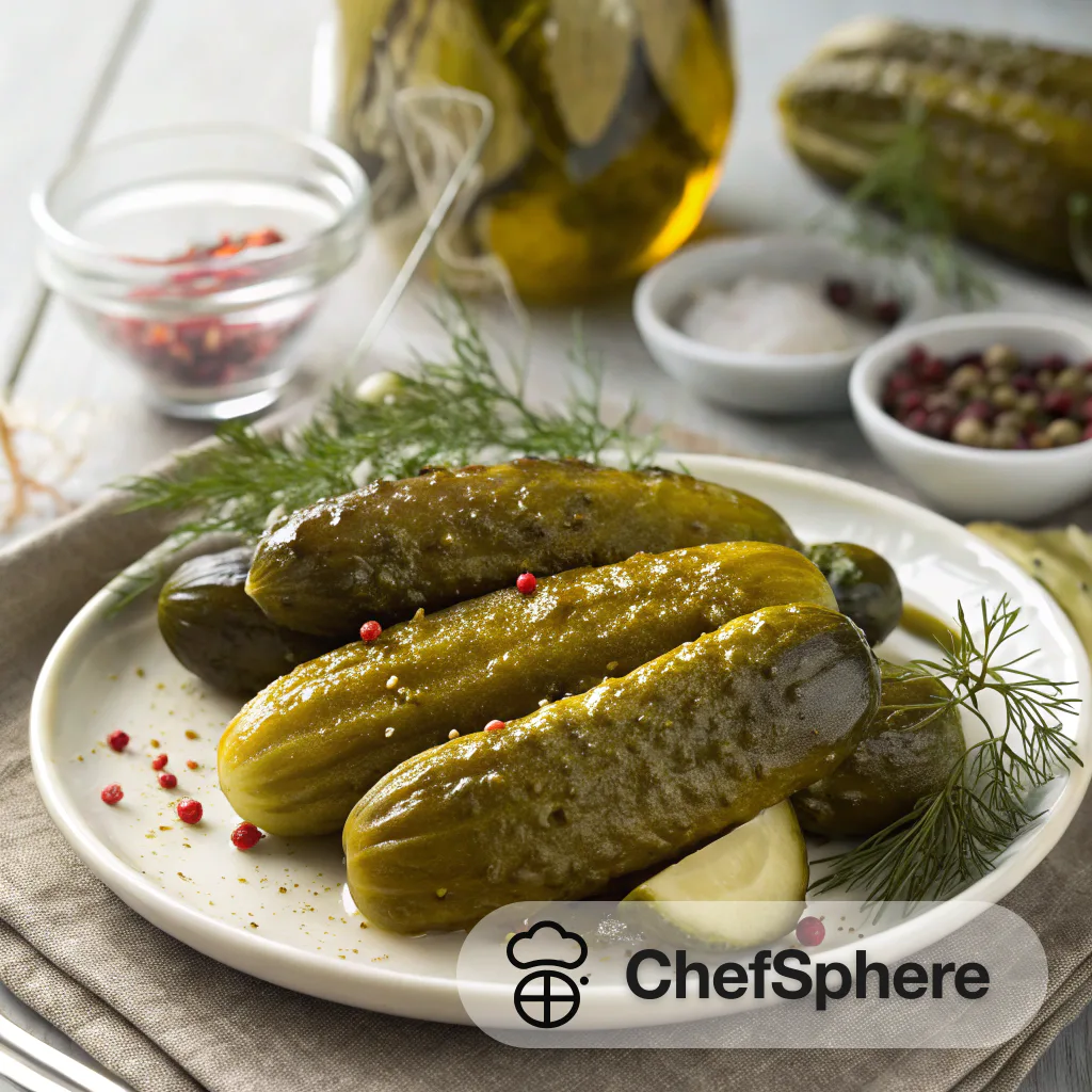 Dill and Vinegar Homemade Pickles
