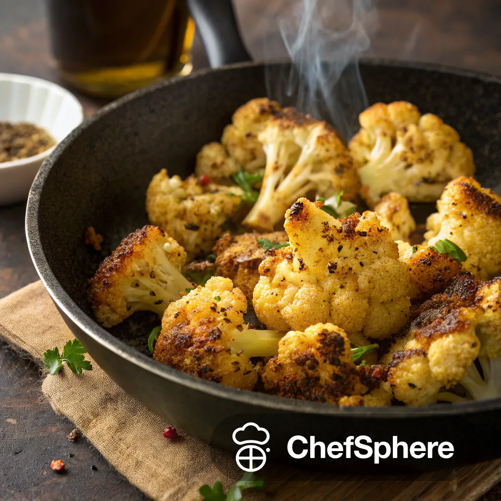 Spiced Cauliflower Sautéed to Perfection