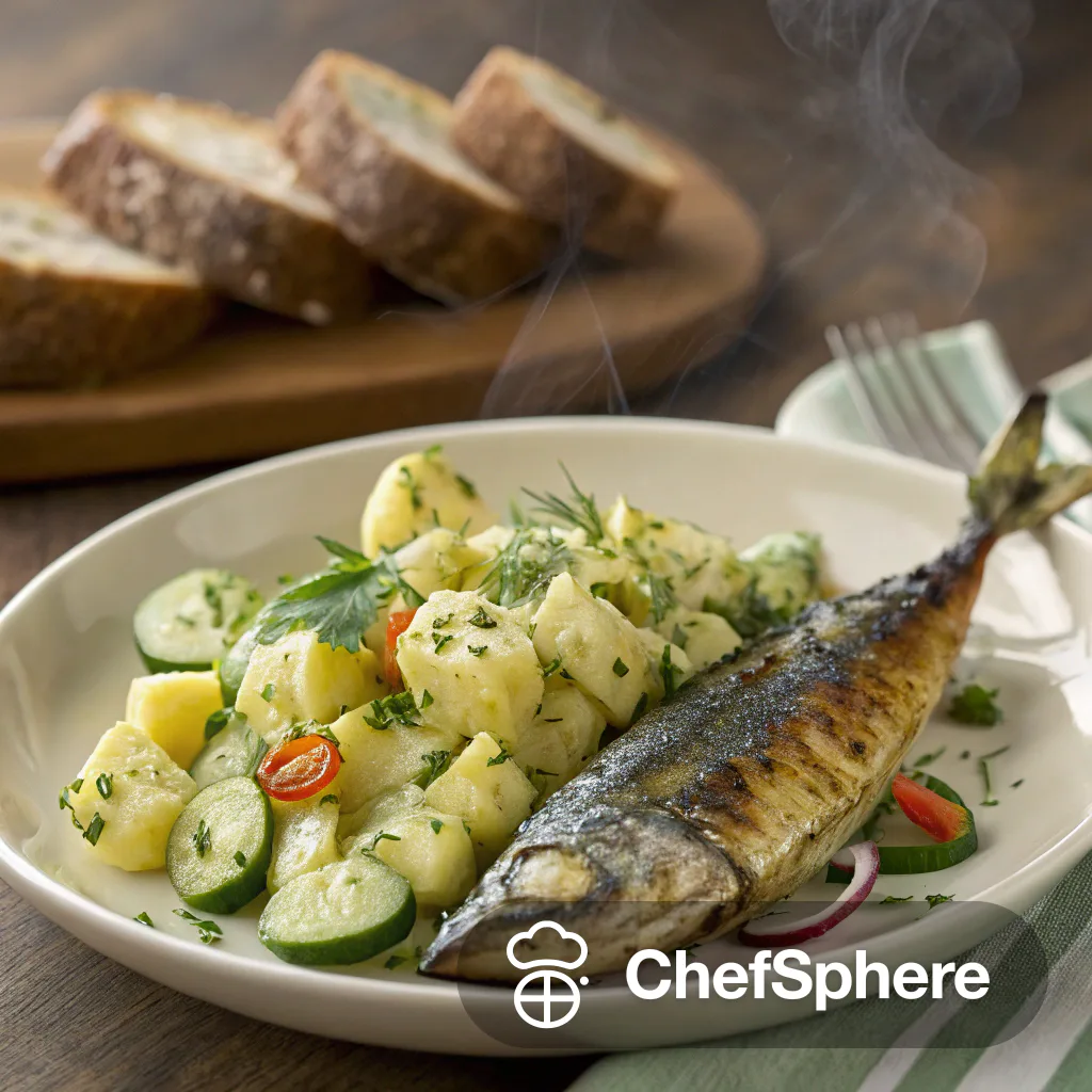 Smoky Mackerel and Potato Salad