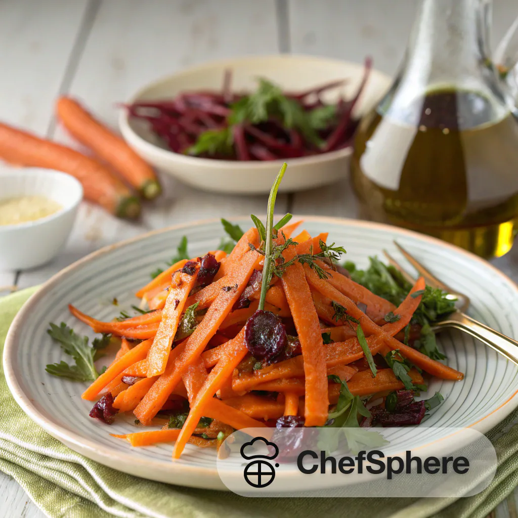 Carrot Salad with Tangy Vinaigrette