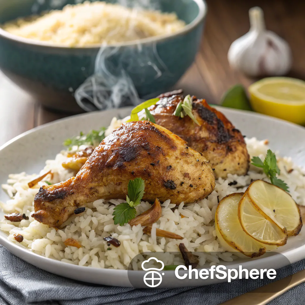 Coconut Spiced Chicken with Fragrant Rice