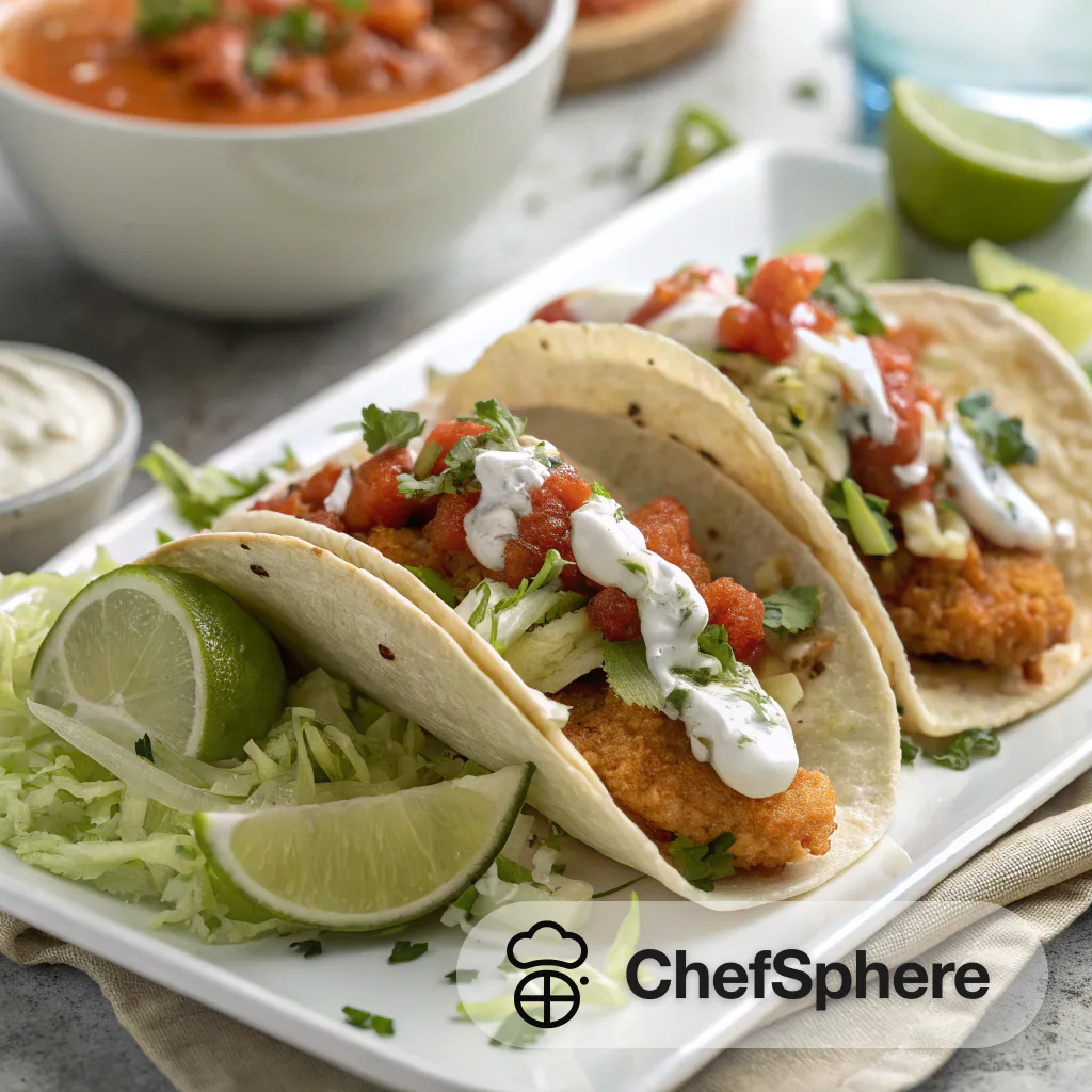 Zesty Fish Tacos with Fresh Ingredients