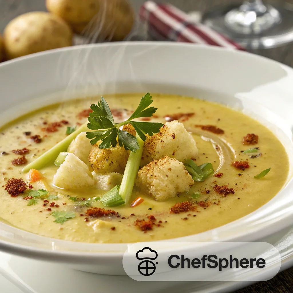 Creamy Curry Cauliflower Soup