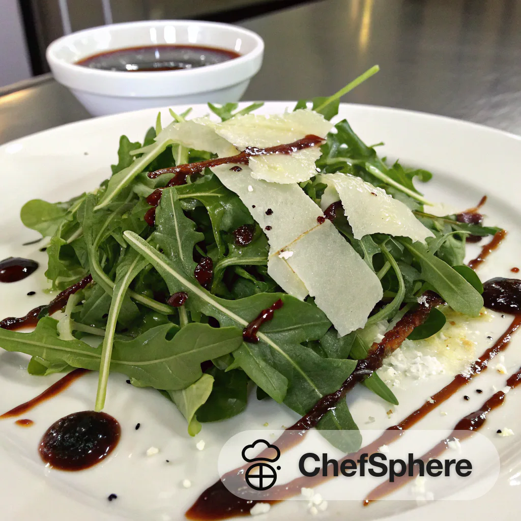 Arugula & Parmesan Salad with Balsamic