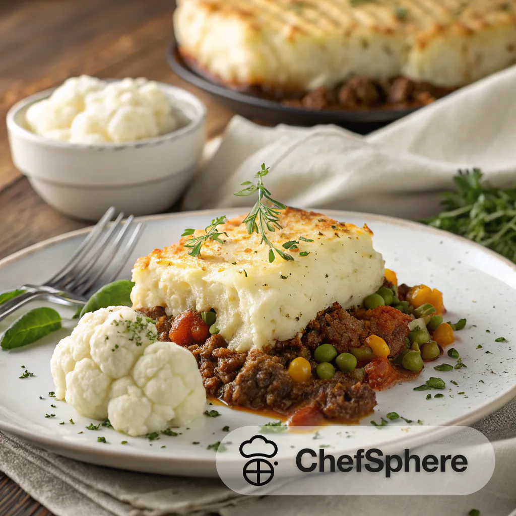 Beef and Vegetable Shepherds Pie