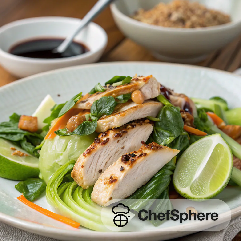 Asian Chicken Bok Choy Salad