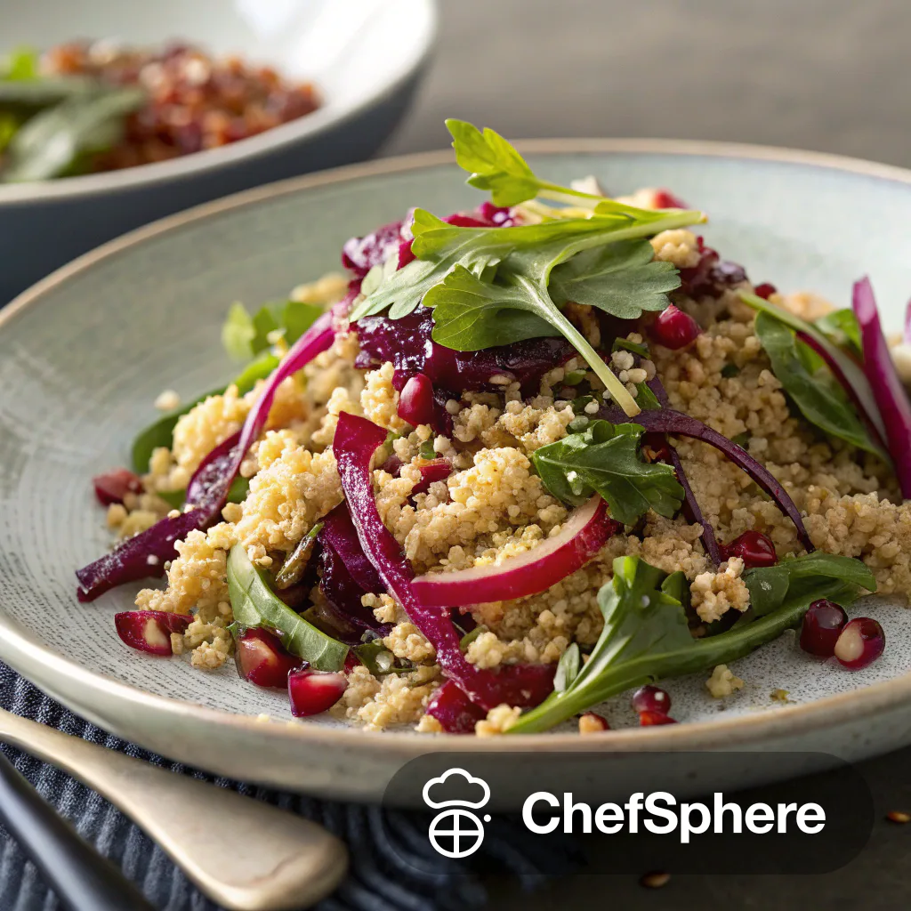 Quinoa Amaranth Toasted Grain Salad Recipe