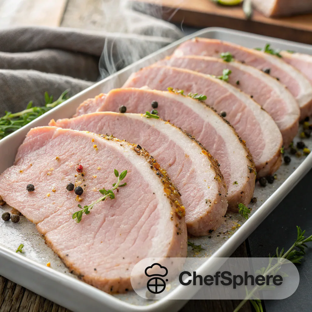 Freeze-Ready Seasoned Pork Loin Slices