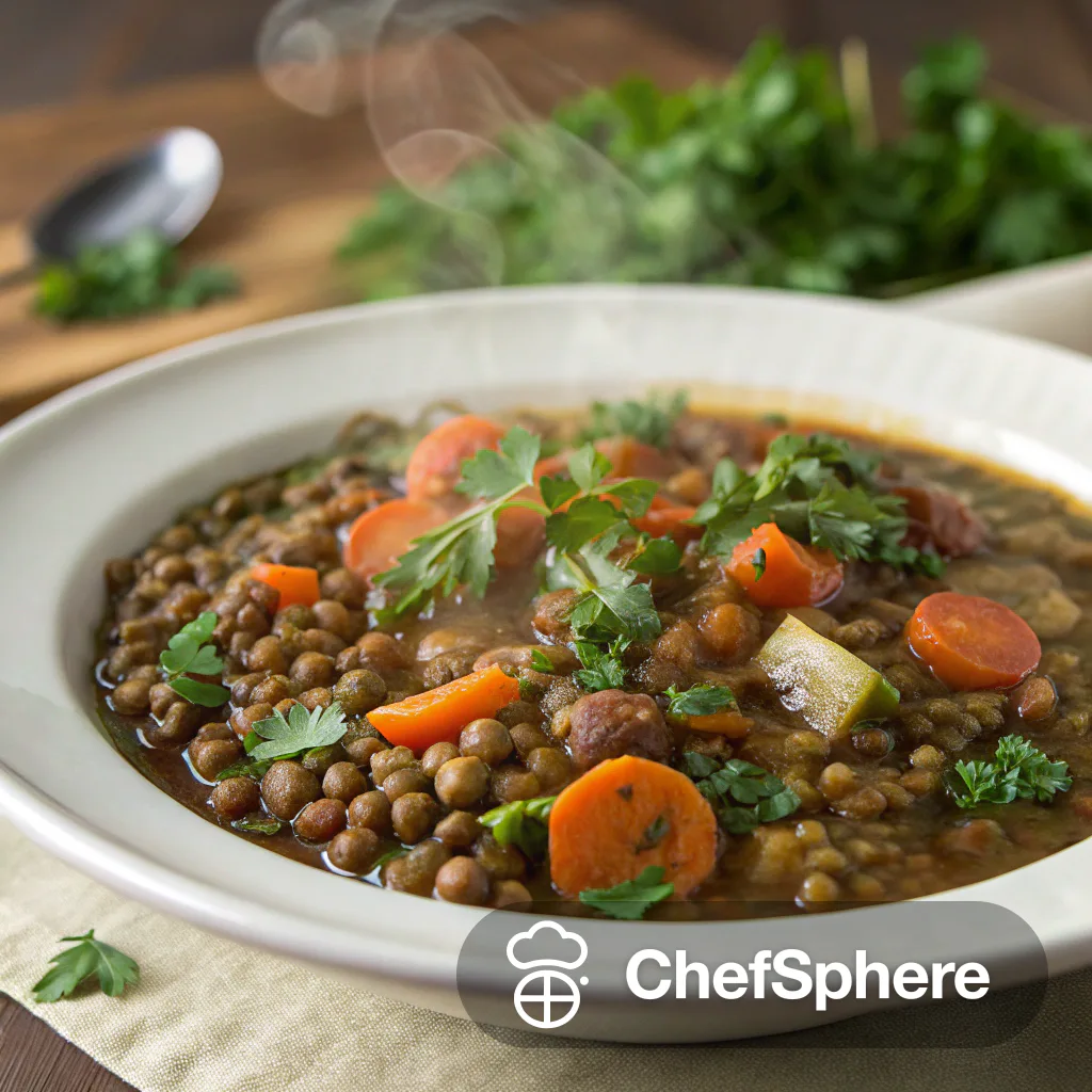 Spiced Lentil Stew with Aromatics