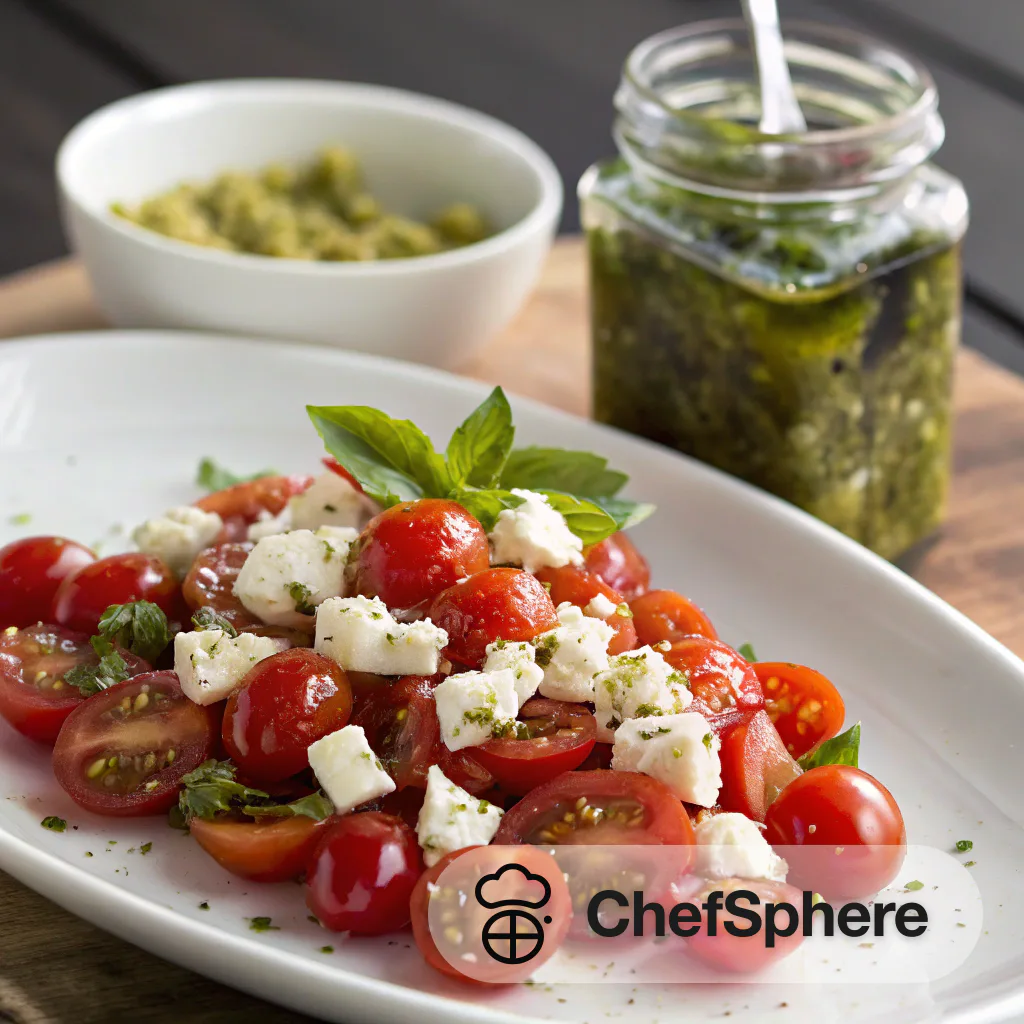 Cherry Tomato and Feta Salad Duo
