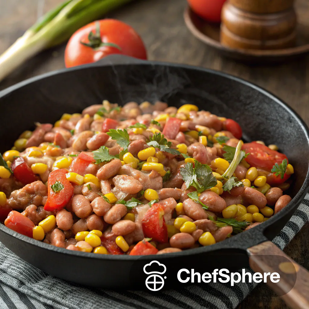 Pinto Beans and Corn Sauté