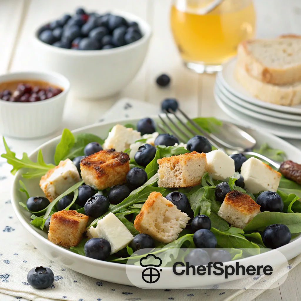 Blueberry Brie Crunch Salad Recipe