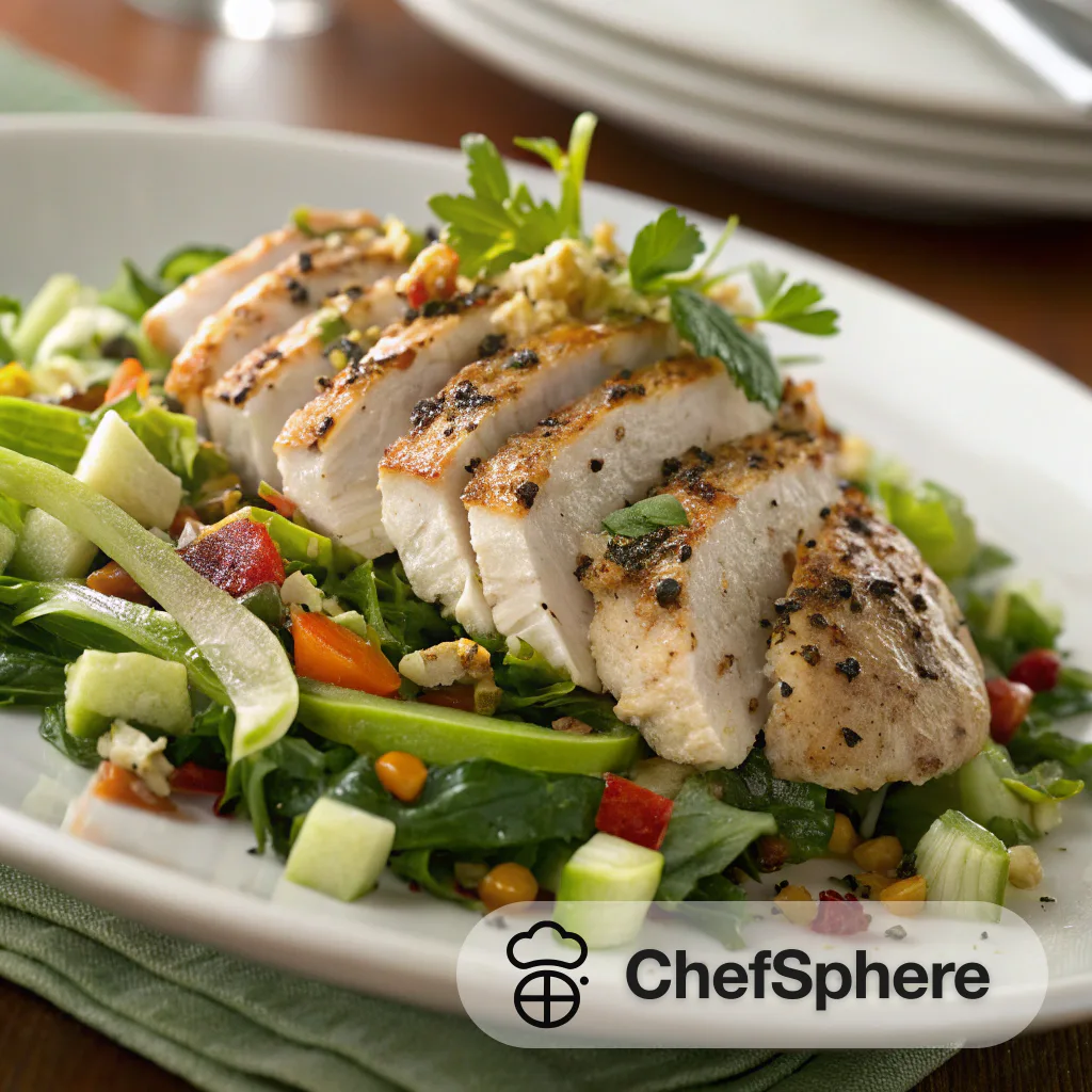 Herb Chicken and Veggie Crunch Salad