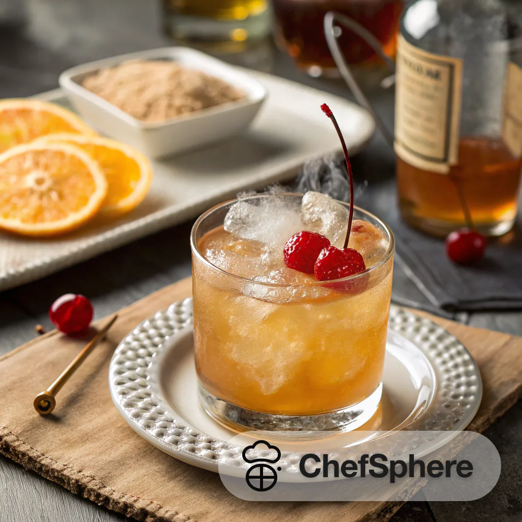 Bourbon Citrus Twist Cocktail Classic Recipe