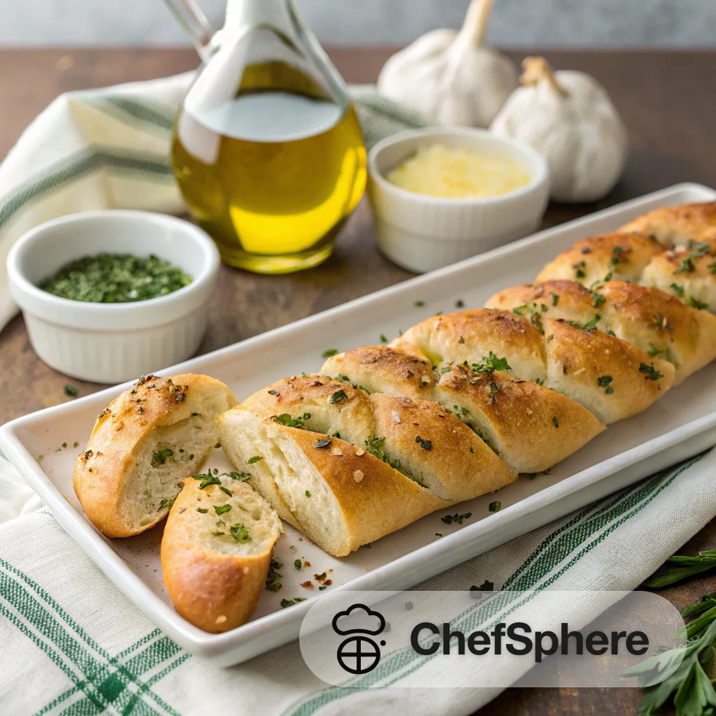 Garlic Bread Twists for Entertaining