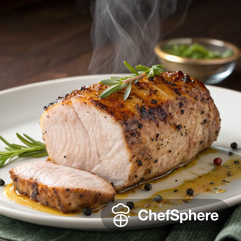 Juicy Pork Loin Seared to Perfection