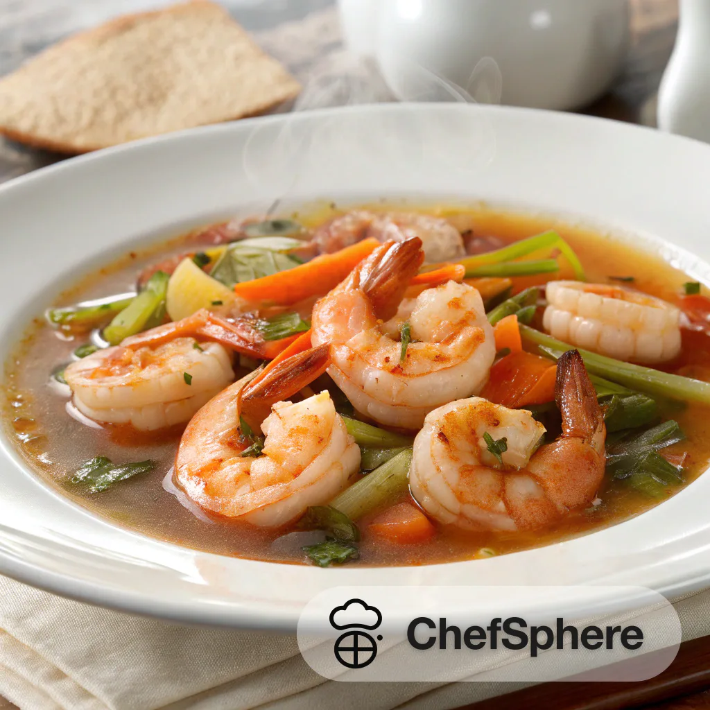 Georgia Shrimp in Aromatic Simmered Broth