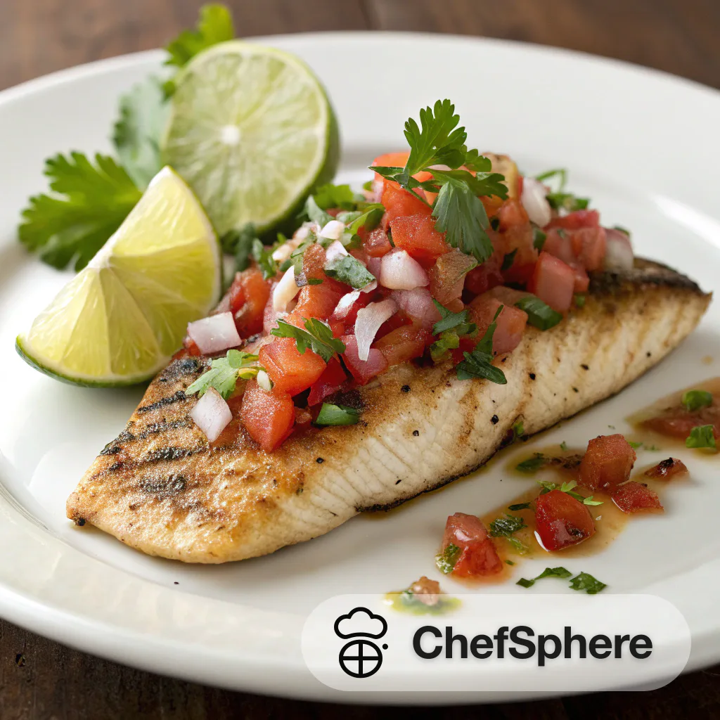 Heirloom Tomato Salsa Grilled Fish Recipe