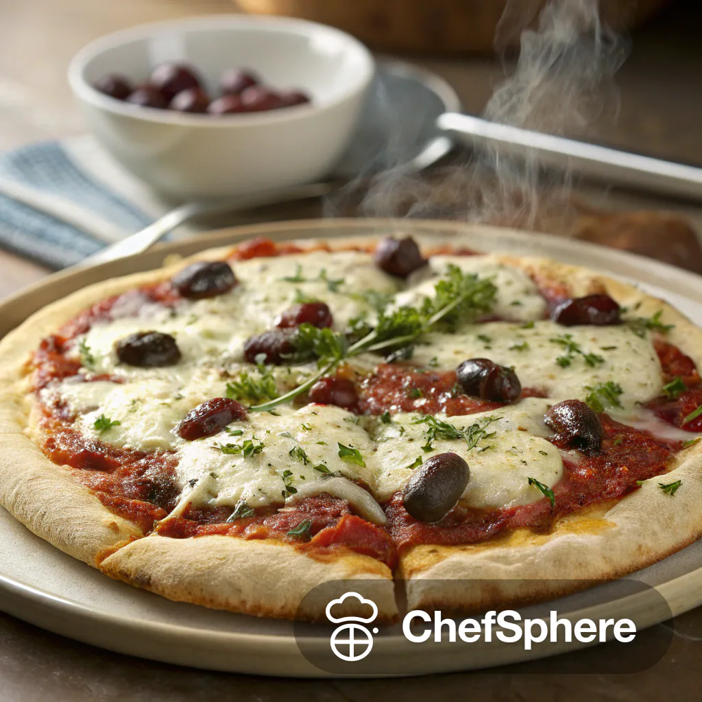 Herbed Italian Rustic Pizza Recipe