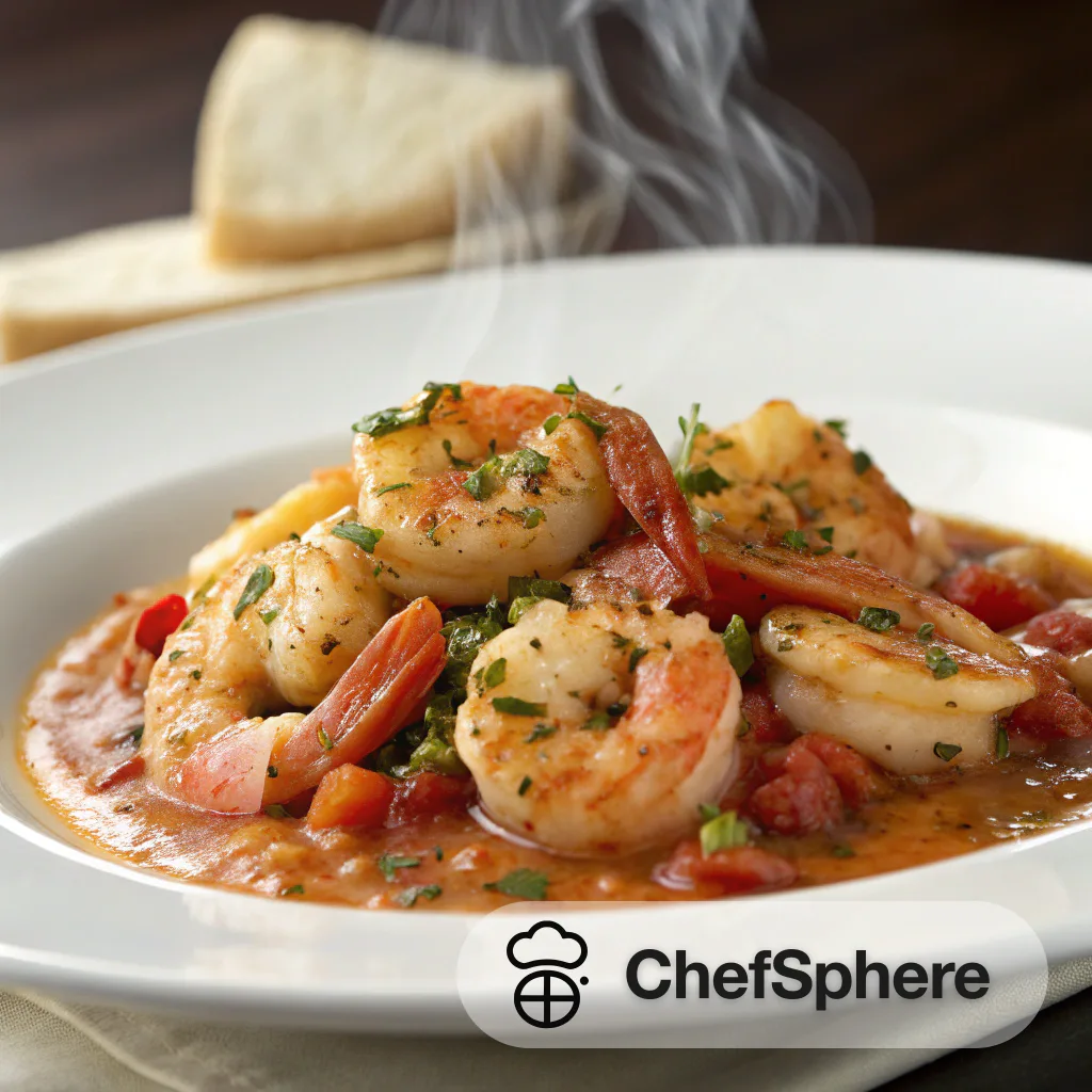 Savory Roman Shrimp Sauté