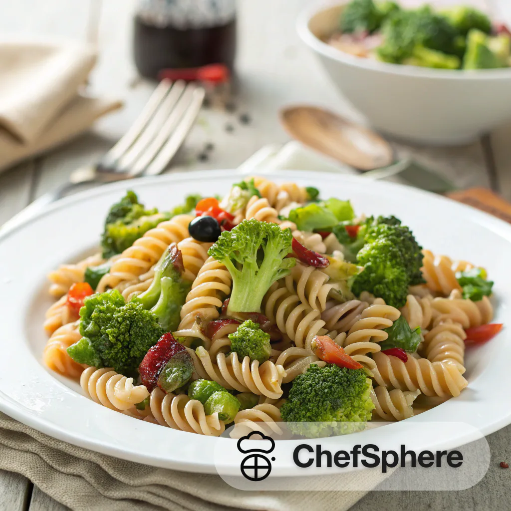 Whole Grain Veggie Pasta Salad