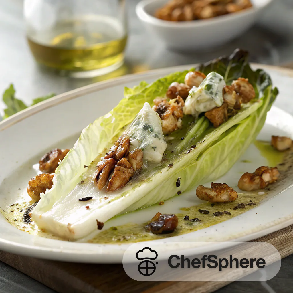 Grilled Treviso with Gorgonzola & Walnuts