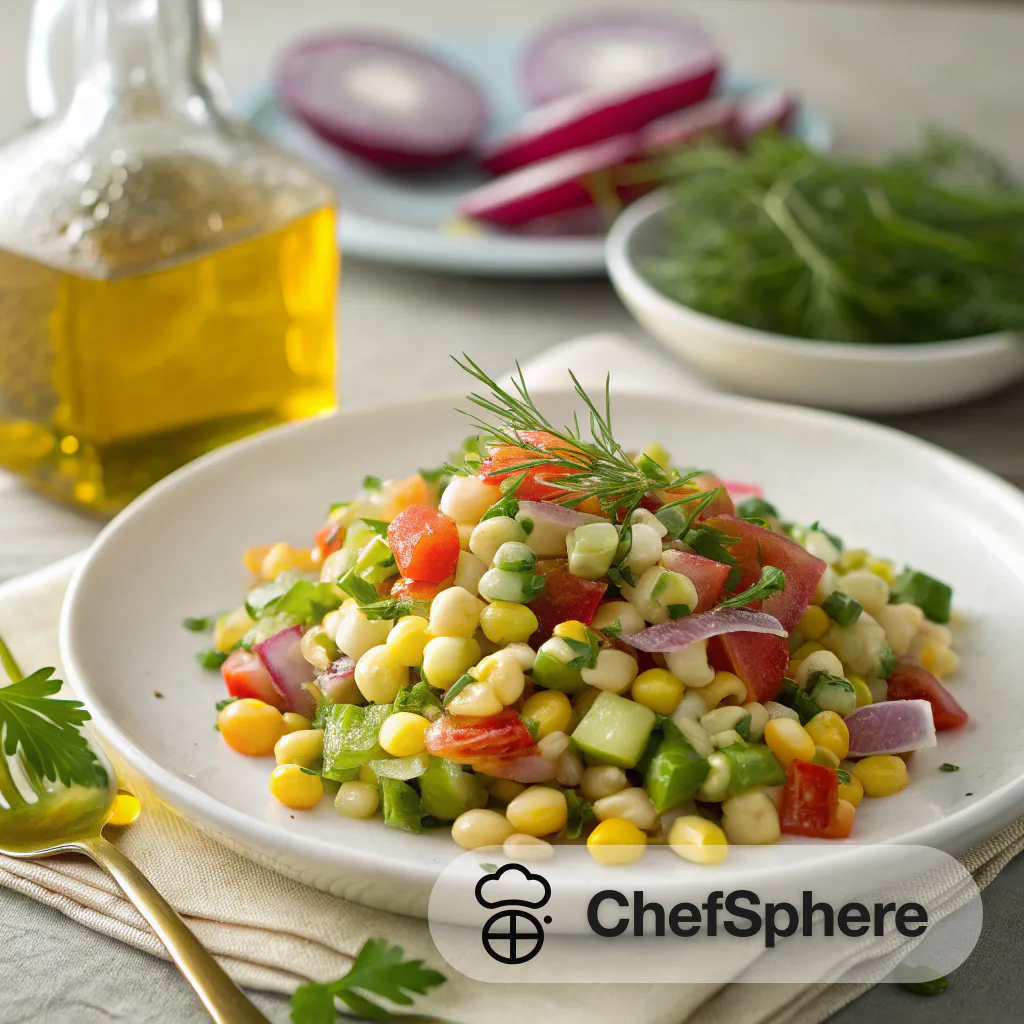 Seasonal Veggie Succotash Salad Burst
