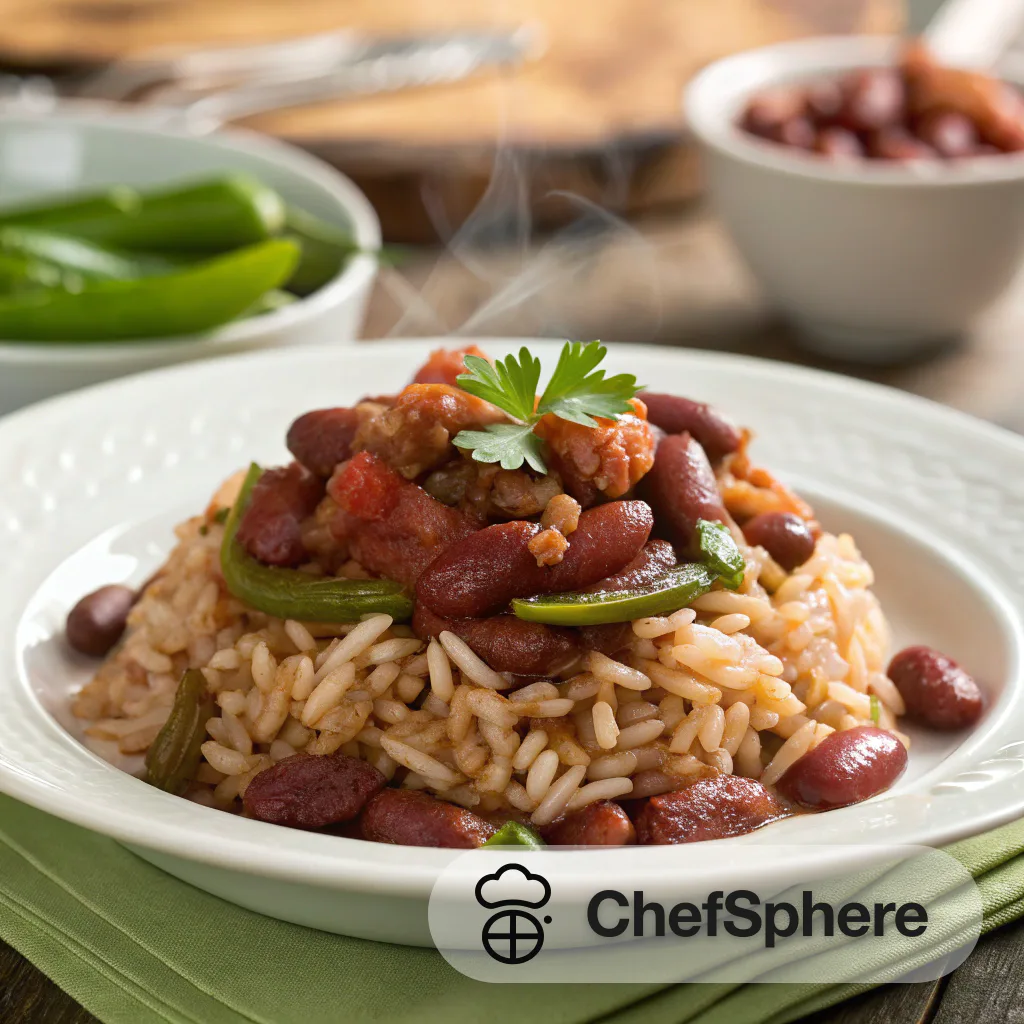 Valencian-Style Red Beans and Rice