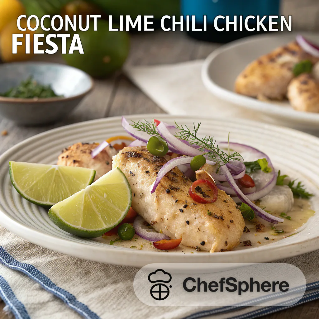 Coconut Lime Chili Chicken Fiesta