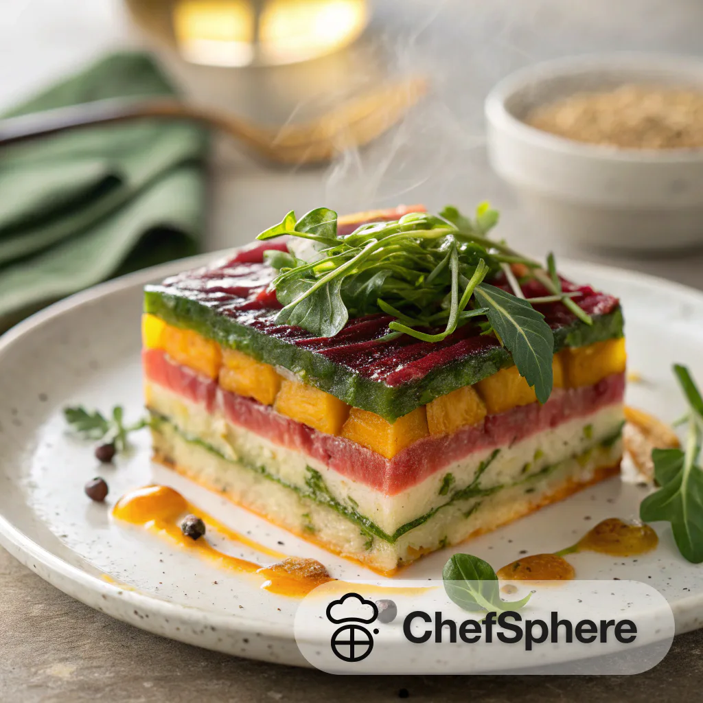Summer Garden Veggie Terrine