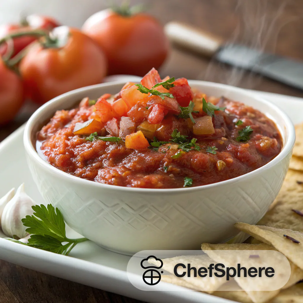 Roasted Tomato Salsa for Flavorful Dip