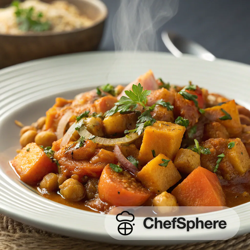 North African Spiced Vegetarian Stew