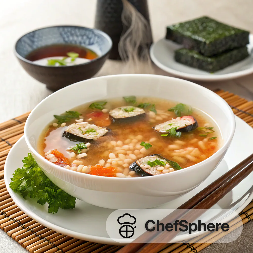 Sushi-Inspired Brothy Soup