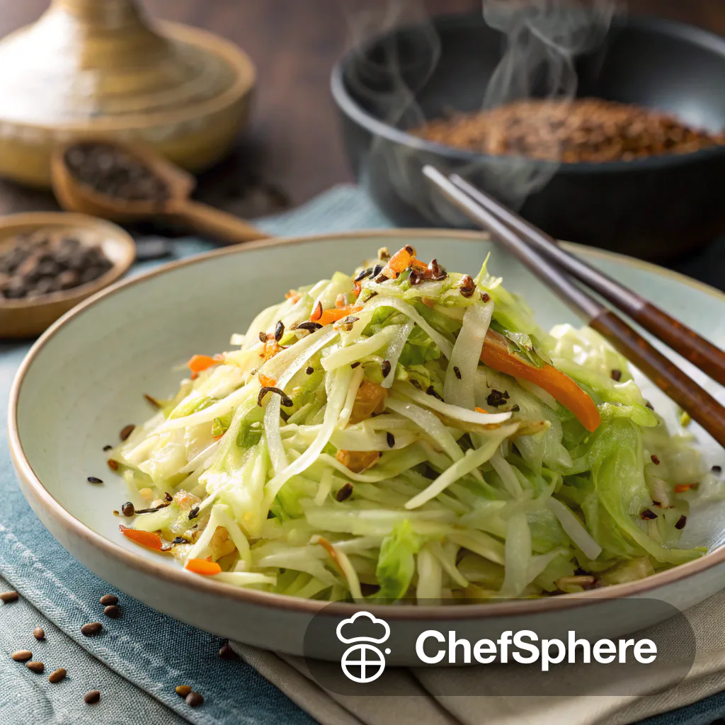 Aromatic Seed Cabbage Stir-Fry