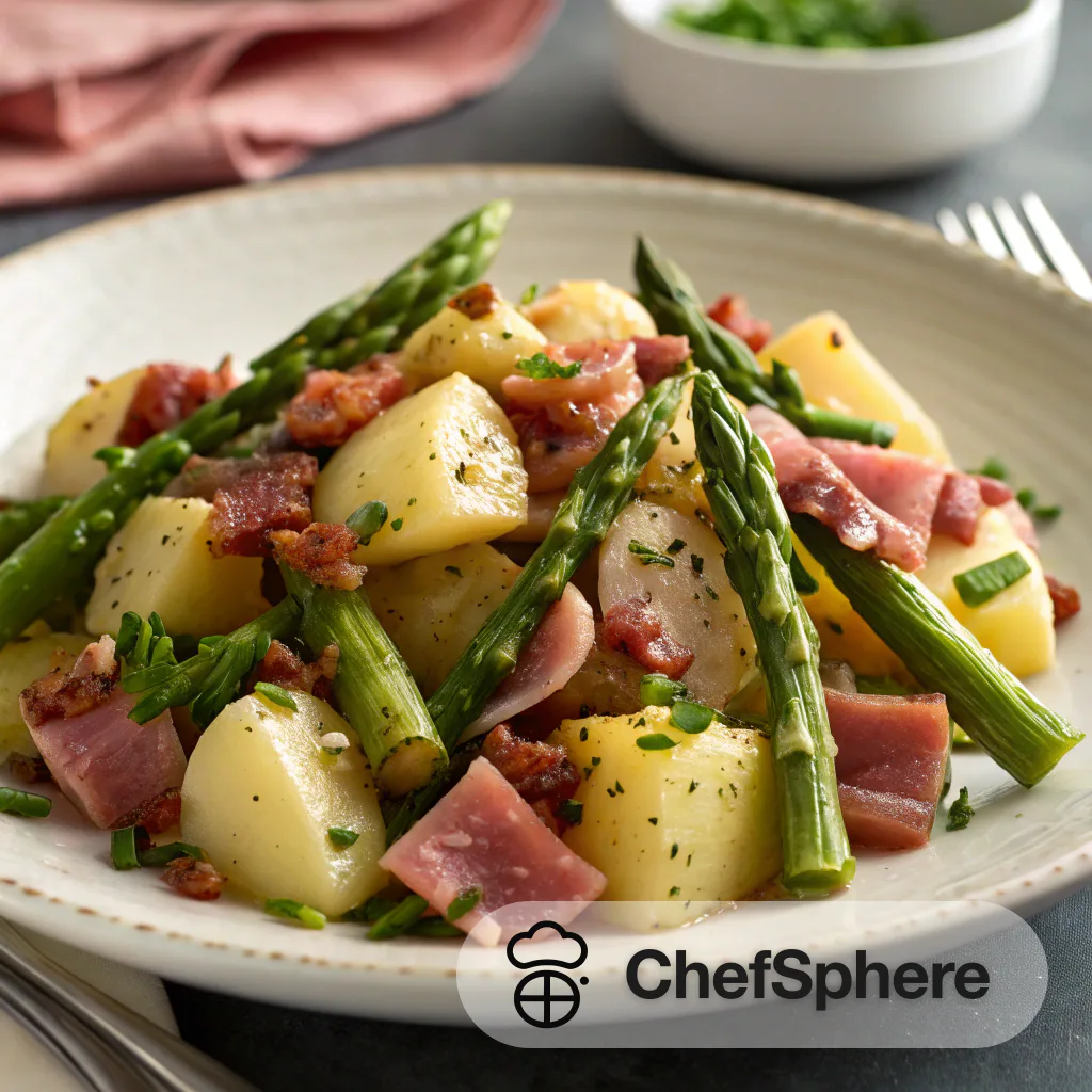 German Ham and Potato Salad