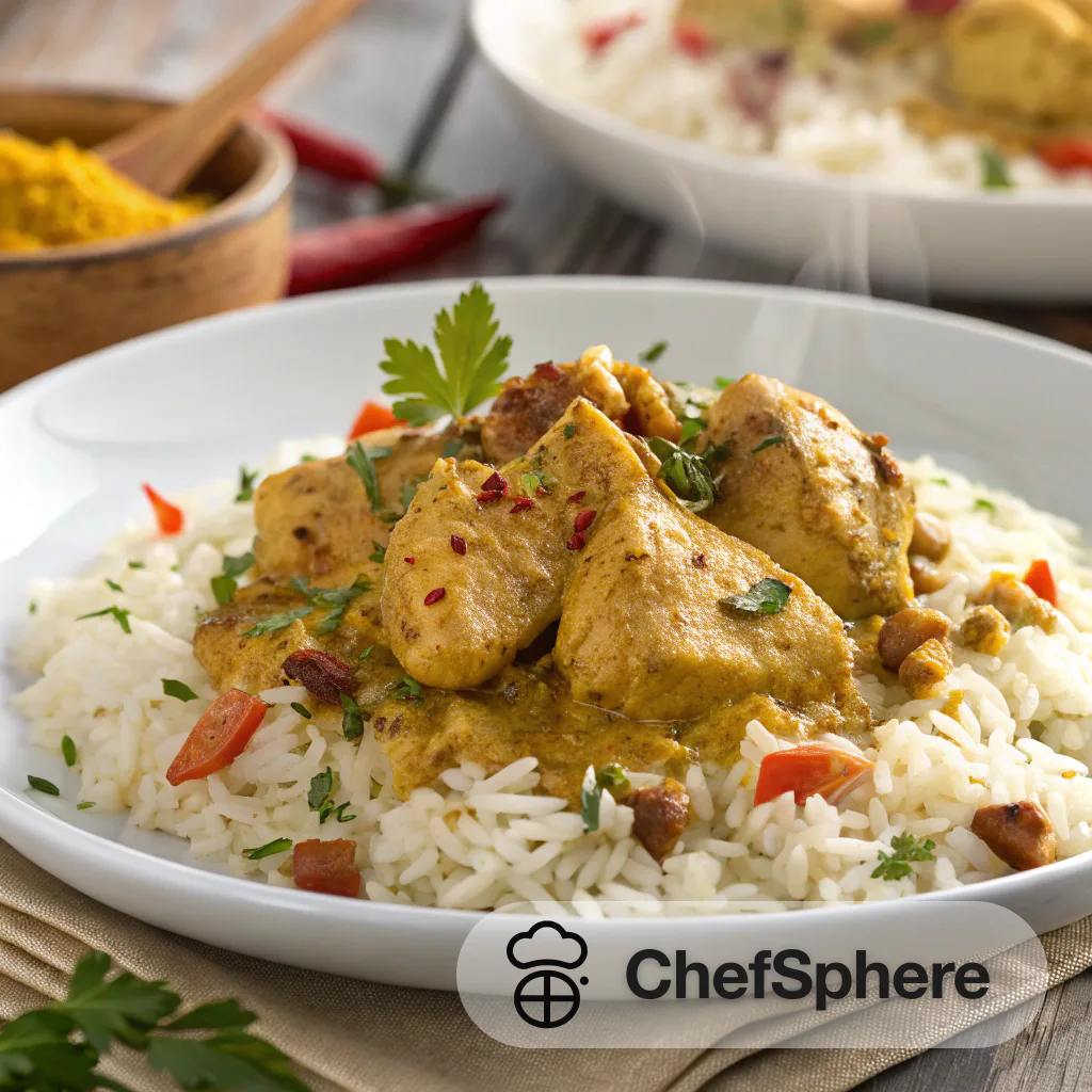 Coconut Spiced Chicken and Rice Recipe