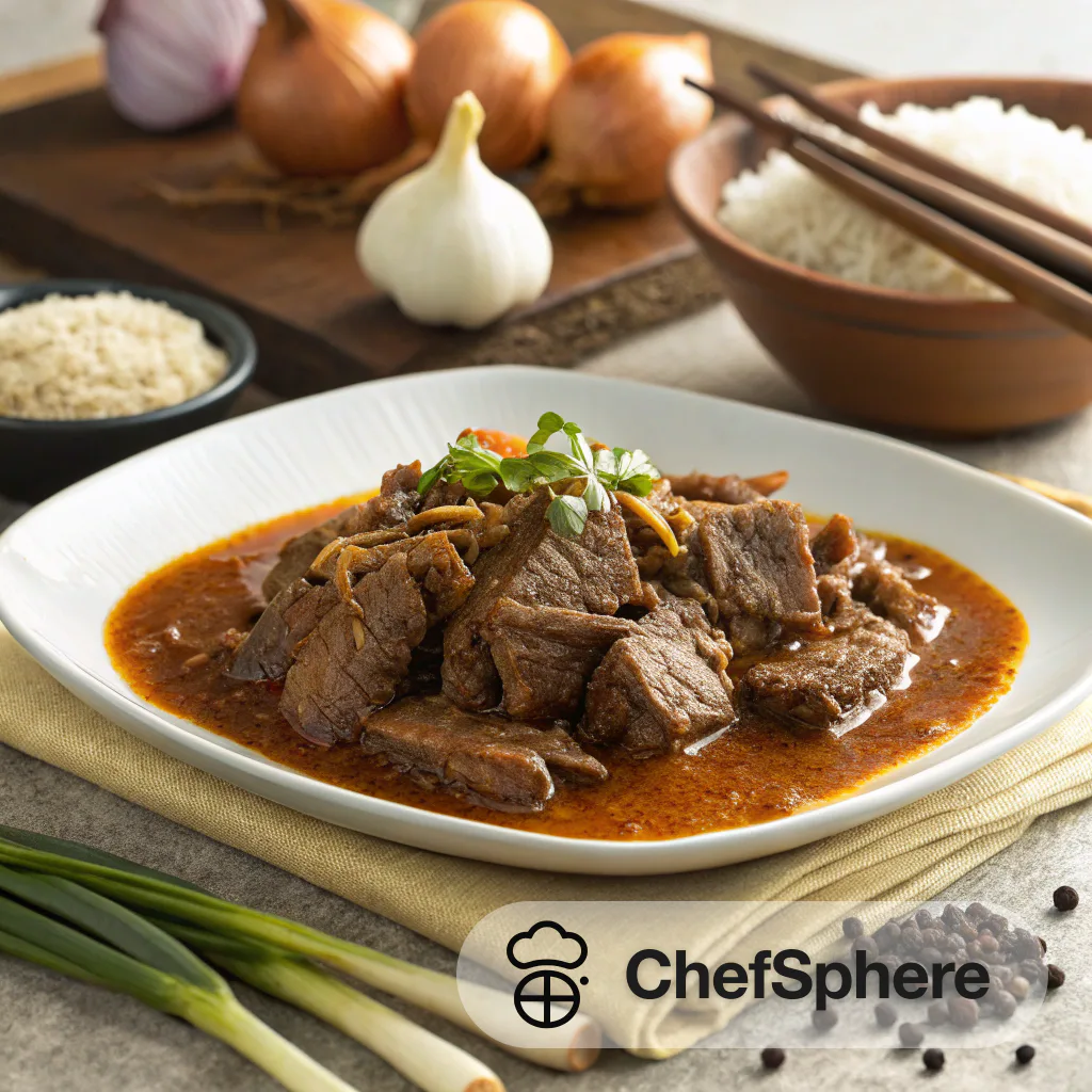 Savory Five-Spice Slow-Cooked Beef