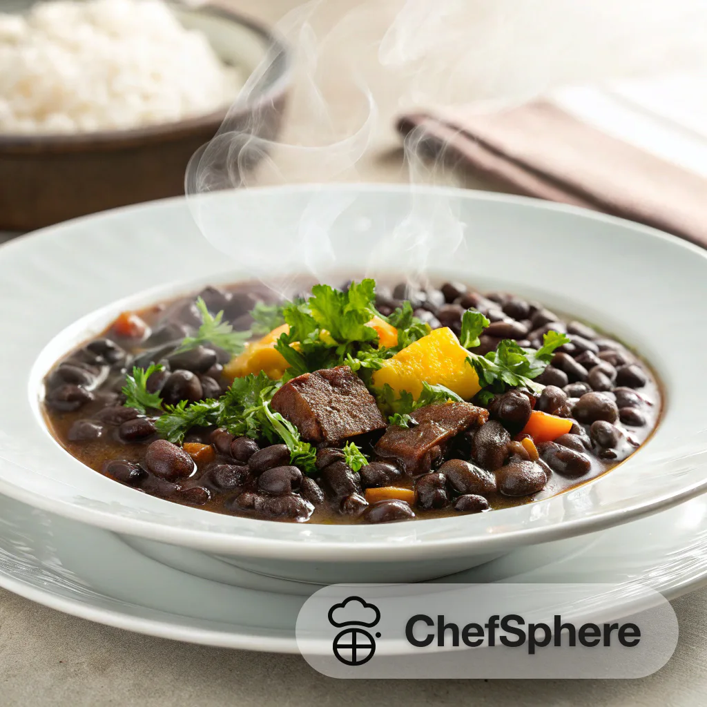 Brazilian Black Bean Stew with Flair