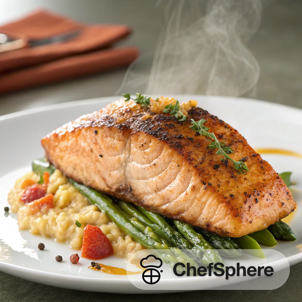 Paka Spiced Pan-Seared Salmon