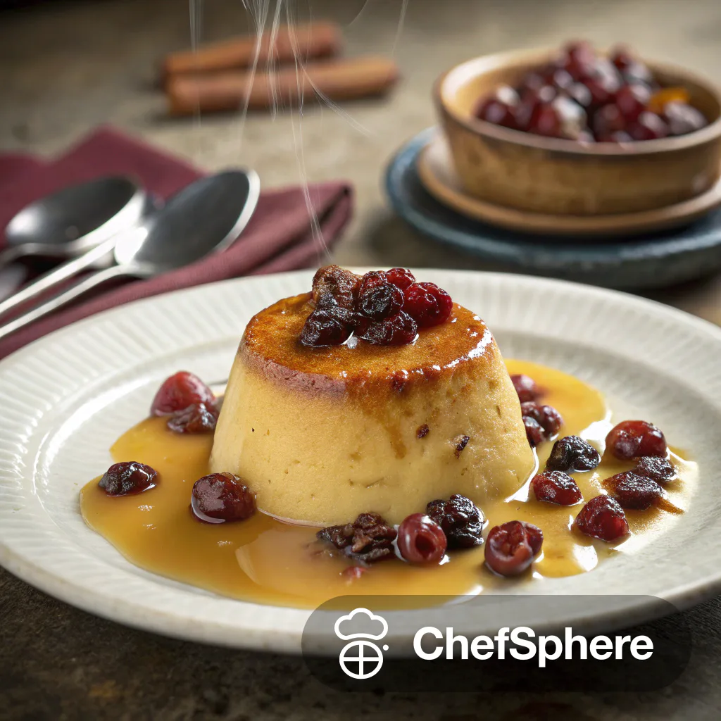Boozy Buttered Spice Pudding Recipe
