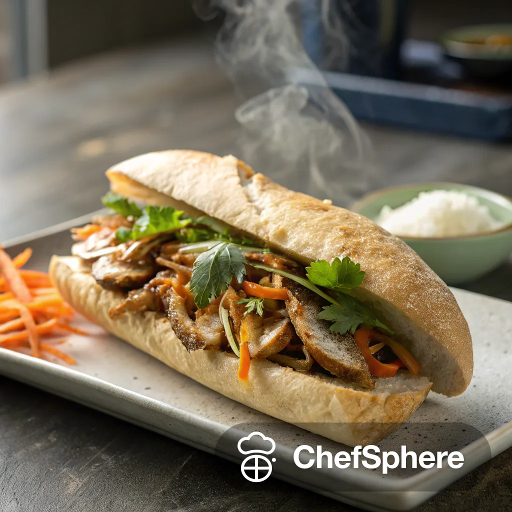 Five-Spice Chicken Banh Mi Sandwiches